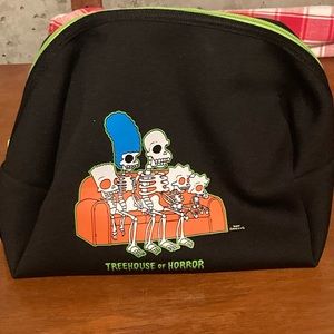 Simpson’s Treehouse of Horror Cosmetics Bag. New with tags.